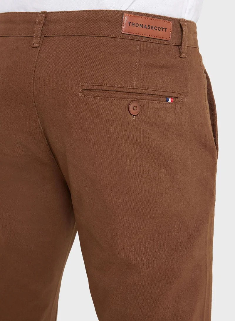 Thomas Scott Thomas Scott Slim Fit Chinos