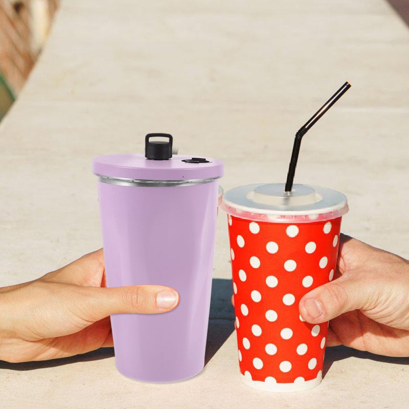 Vacuum Insulated Tumbler Stainless Steel Coffee Cup with Travel Mug Water Bottle - Image 4