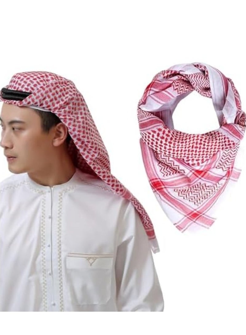 Tactical Desert Head Wrap Scarf - Arabic Turban for Men and Women (140x140cm) - Image 1