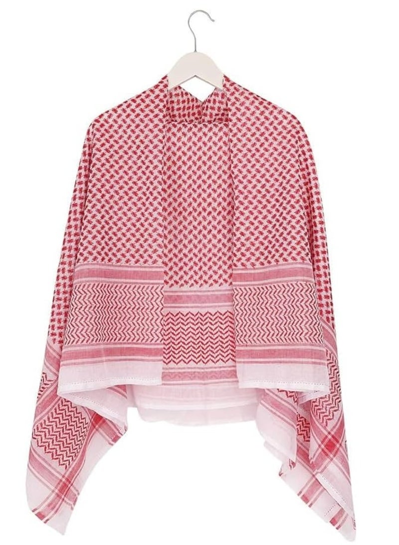 Tactical Desert Head Wrap Scarf - Arabic Turban for Men and Women (140x140cm) - Image 4