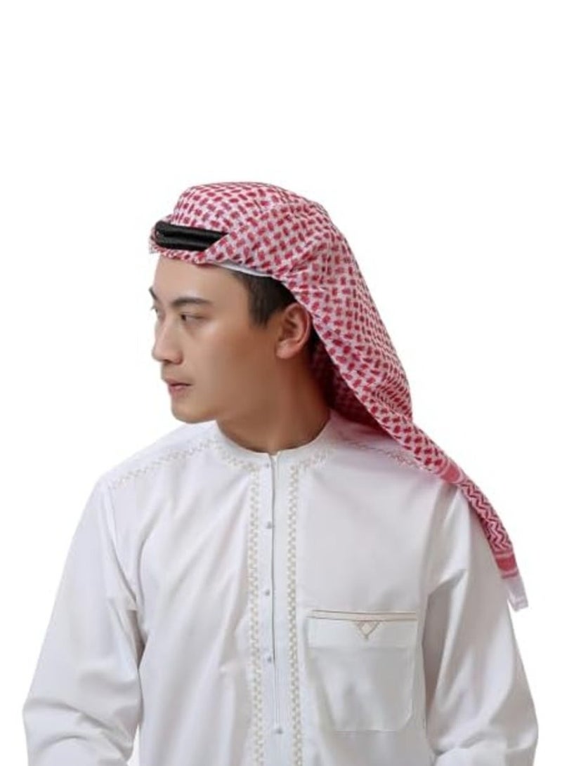 Tactical Desert Head Wrap Scarf - Arabic Turban for Men and Women (140x140cm) - Image 5