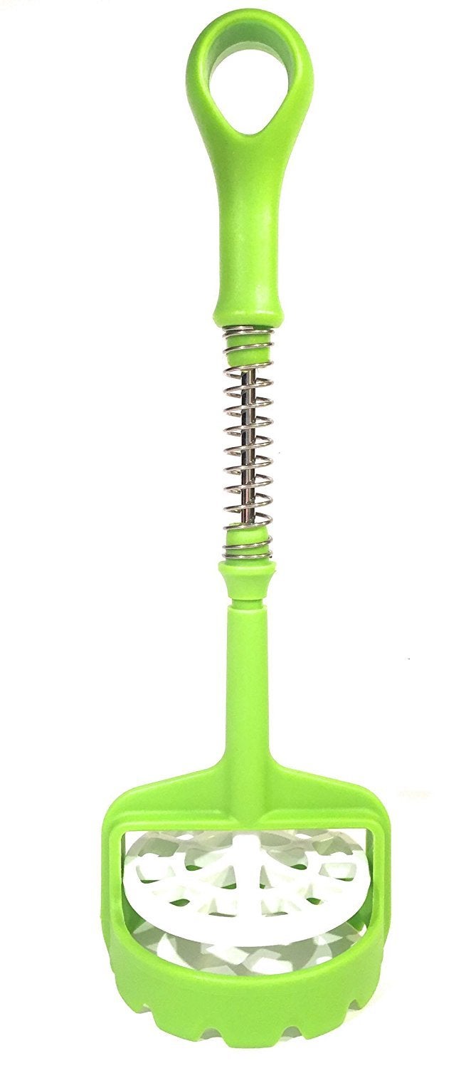 NYRWANA Green or Black Upspirit Multi Functional Potato Masher Potato Mud Pressure Machine Vegetable Fruit Ricer Squeezer Kitchen Tools - Image 4