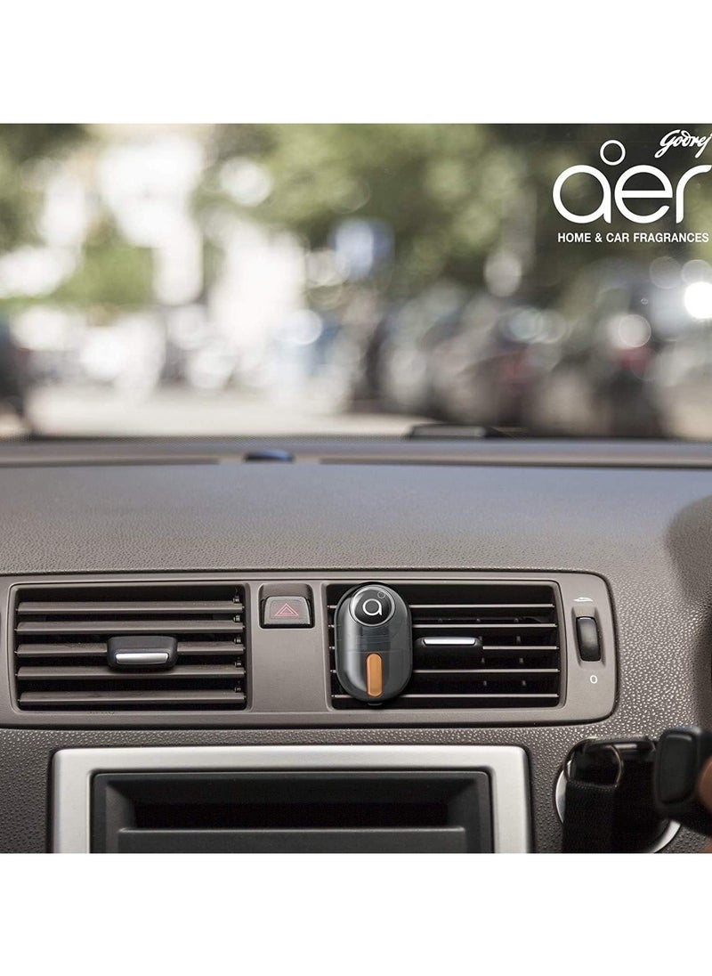 Godrej Aer - Godrej aer click, Car Vent Air Freshener Kit - Musk After Smoke (10g), black - Image 1