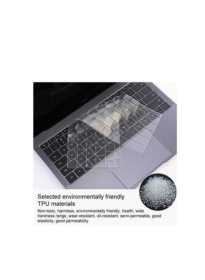 Ultra Thin TPU Keyboard Skin for Huawei Matebook 14s /13s/16s and Huawei Matebook X Pro 2022/2023 ,Laptop Keyboard Protective Film Guard Cover 【Not Screen Protectors Case 】 - Image 1