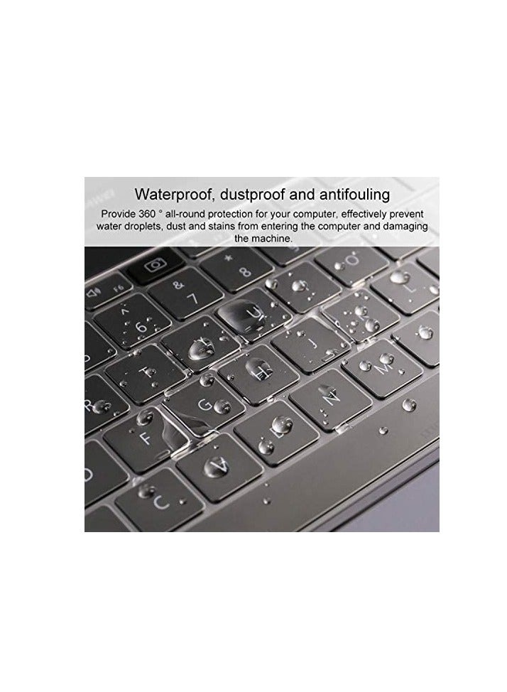 Ultra Thin TPU Keyboard Skin for Huawei Matebook 14s /13s/16s and Huawei Matebook X Pro 2022/2023 ,Laptop Keyboard Protective Film Guard Cover 【Not Screen Protectors Case 】 - Image 3