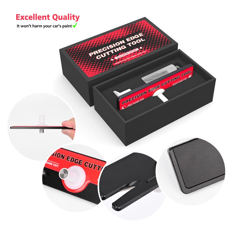 Gomake Vinyl Wrap Ultimate PPF Cutter Tool for Precision Edge Cutting for Paint Protection Film (PPF) and Vinyl Wrap,Window Film Installation,Car Wrap Kit - Image 3