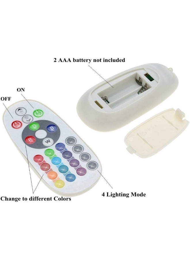 DC 12V-24V 18A LED Lights Controller 24Key RGB Remote Controller for 3528 5050 RGB LED Strip Lights, RGB Led Module Lights