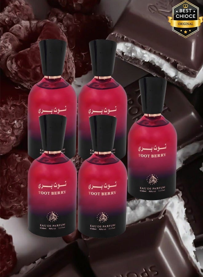 الفخر 5 قطع عطر توت بيري 100 مل - Image 1
