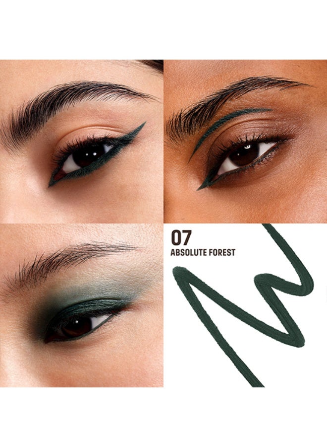 ميك اب فور ايفر قلم تحديد العيون المقاوم للماء Aqua Resist Color Pencil-07 (غابة مطلقة) قلم تحديد عيون مقاوم للماء يدوم 24 ساعة* - Image 3