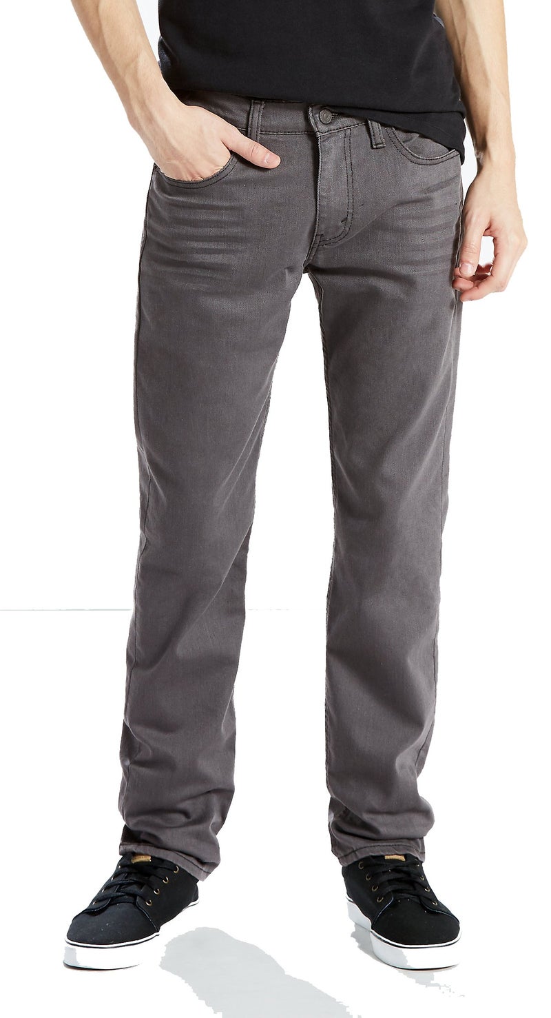 Levi's Men's 511 Slim Fit Jeans (Regular and Big & Tall), Grey Black 3D-Stretch (Waterless), 34W x 32L - Image 1