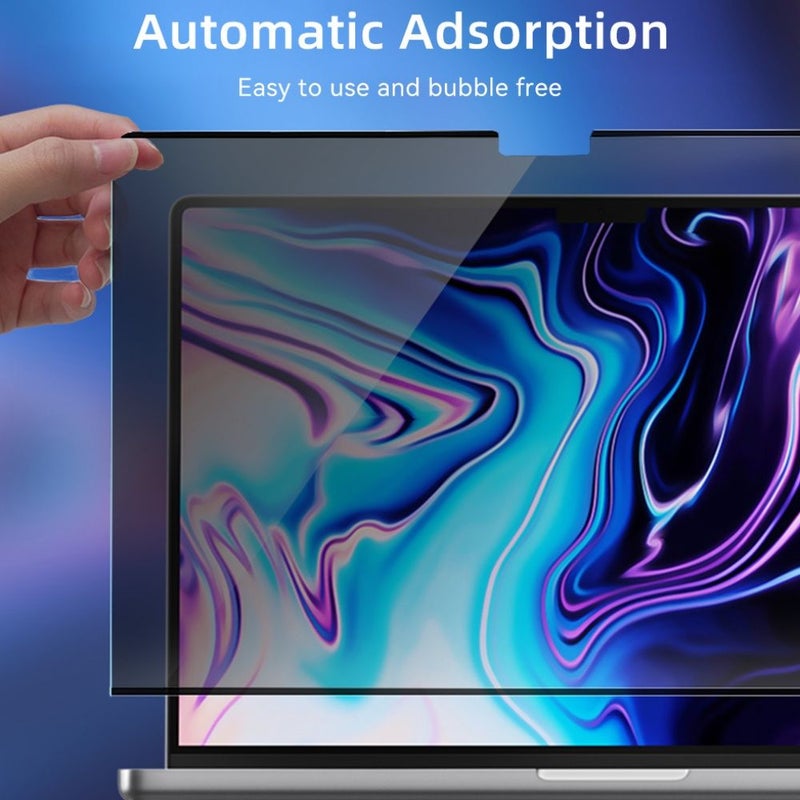 واقي شاشة مغناطيسي مضاد للتجسس لجهاز MacBook Pro مقاس 16 و16.2 بوصة - Image 4