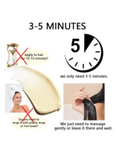 Sokgo Moroccan Hair Treatment Masks, Hydrating Argan Oil Hair Mask, Collagen Hair Treatment, Deep Conditioning Hair Mask for Dry Damaged Hair  - Image 2