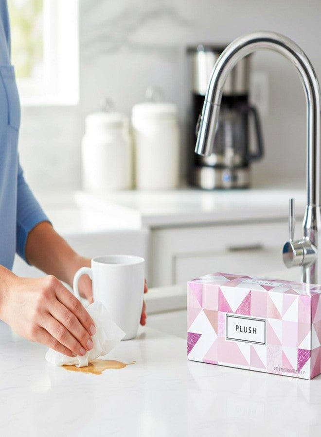 Bluesky Luxurious White Tissues - 7" x 6.7" (Pack of 130) - Soft & Durable Design - Perfect for Home & Parties - Image 4