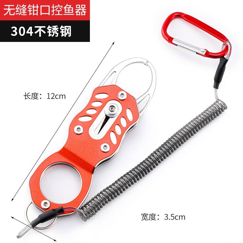Miro Stainless Steel Mini Telescopic Fish Grip Tool, Portable Fishing Pliers for Outdoor Angling - Image 1