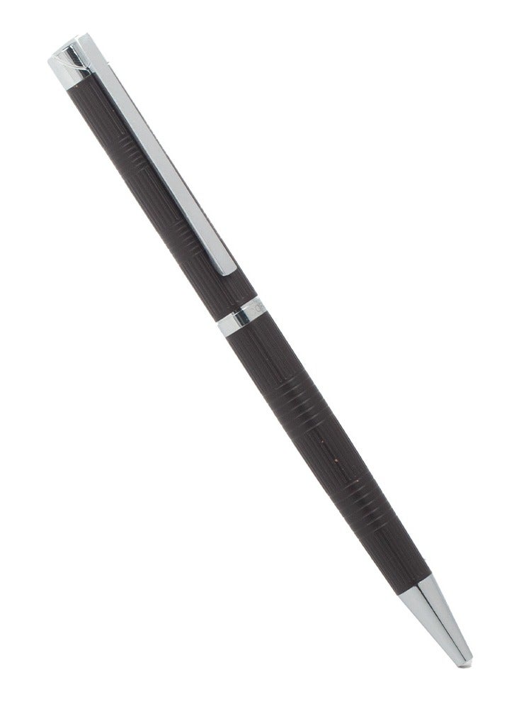 RS Elegant dark brown and silver Corato pen - Image 1