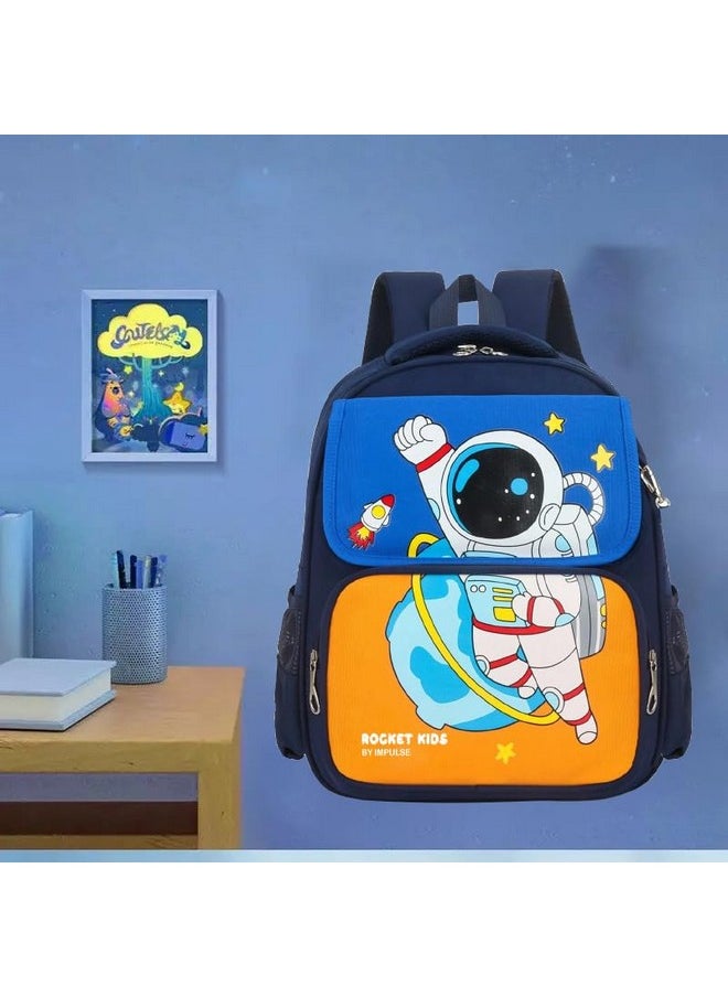 Impulse Impulse Astronaut I 27L Unisex Stylish &Trendy Water Resistant printed Bag, College travel Backpack, School Bag for boys & girls  - Image 2