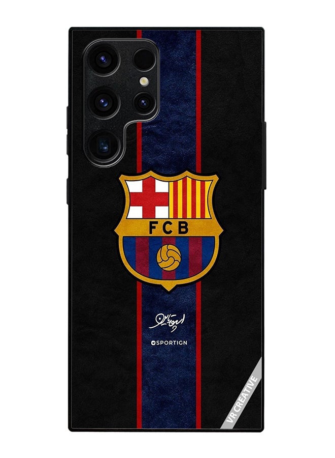 VR CREATIVE Protective Case Cover For Samsung Galaxy S25 Ultra Fcb Design Multicolour