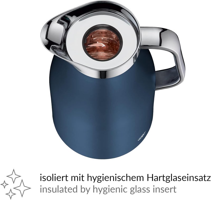 Alfi Thermos Flask, Stainless steel Plastic Glass, Dark Denim, 1 Litre - Image 3