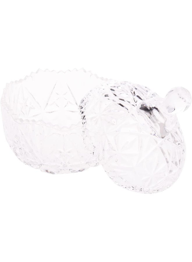AKDC Atlas Candy Pot L(10CM) XW(10CM) XH(12CM) White - Image 3