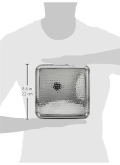 KEDGE Kedge Stainless Steel Hammered Square Deluxe Platter, Small  - Image 5