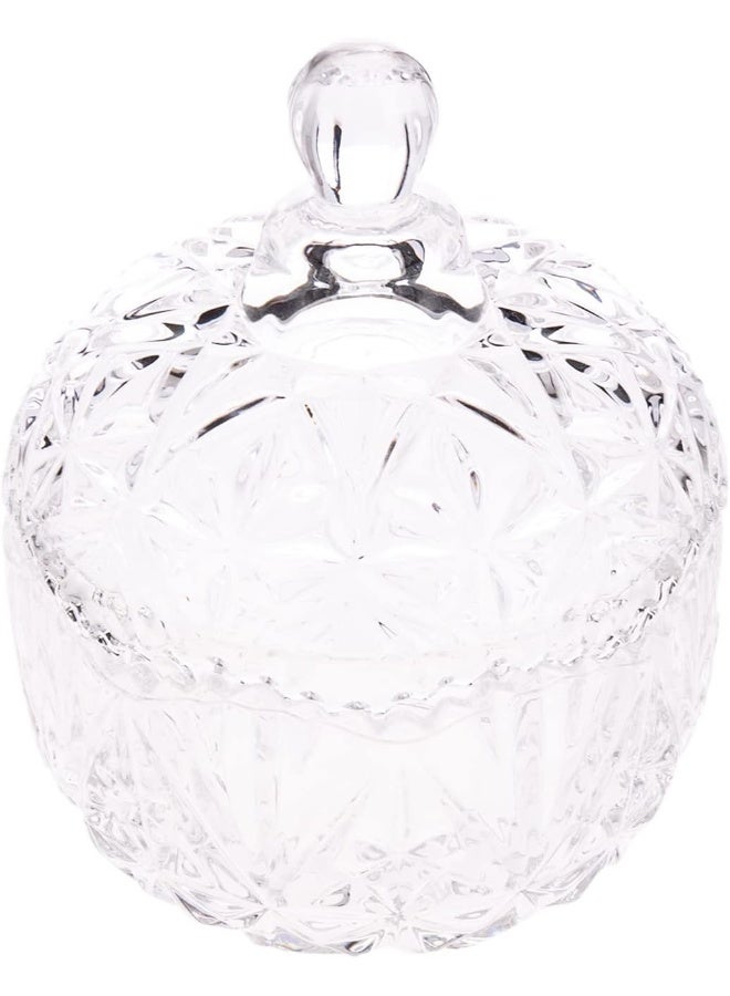 AKDC Atlas Candy Pot L(10CM) XW(10CM) XH(12CM) White - Image 1