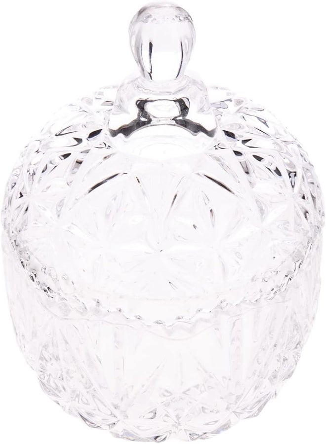AKDC Atlas Candy Pot L(10CM) XW(10CM) XH(12CM) White - Image 4