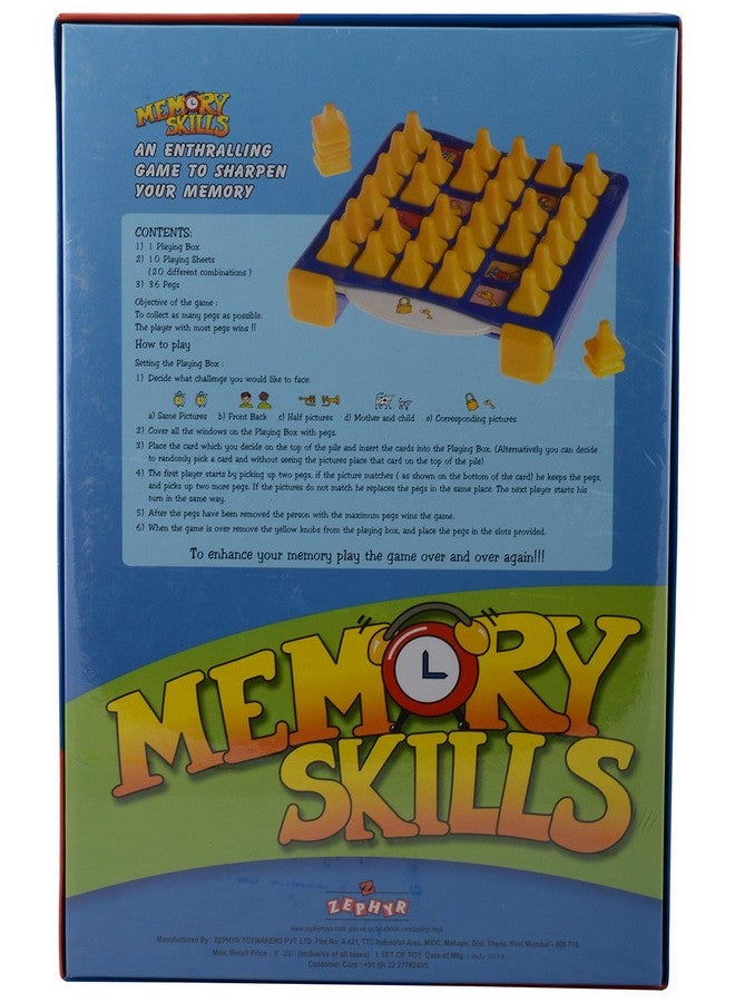 zephyr memory skills learning & education-Multi color - Image 3