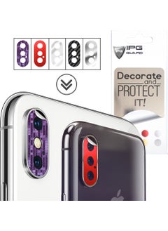 IPG Apple iPhone X - Xs - Xs Max Camera Lens Protection Set (5 Pieces)  - Image 2