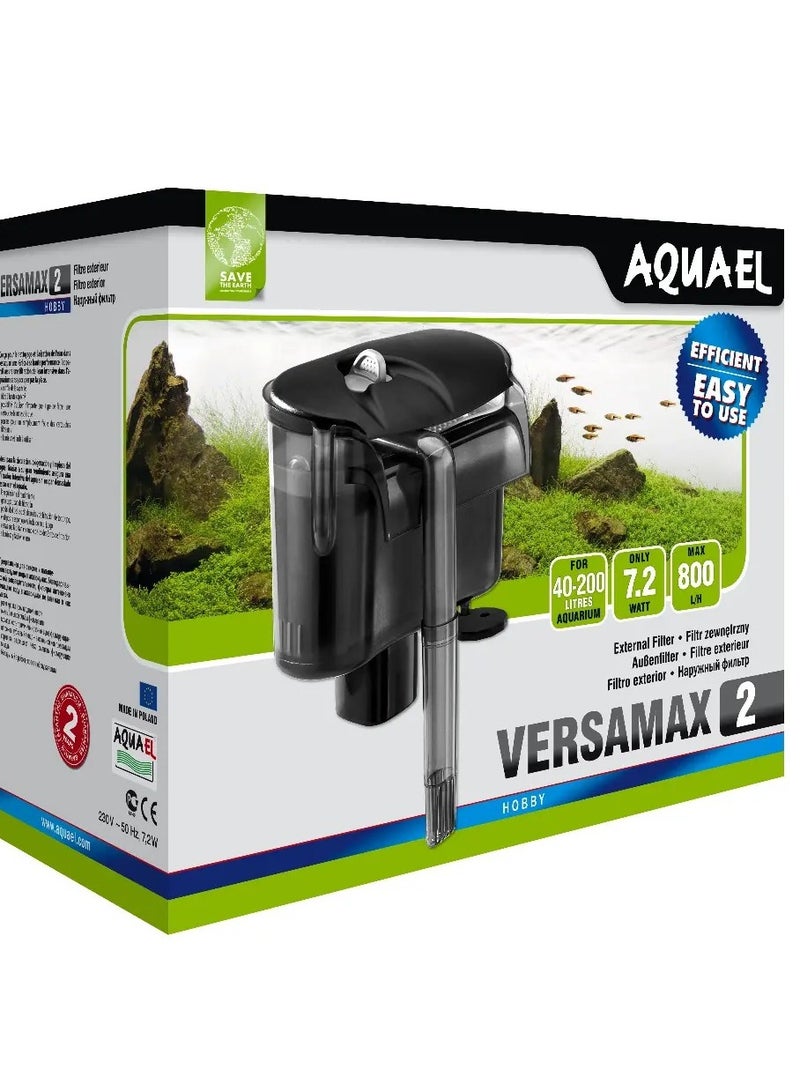 AQUARIUM Aquael VersaMax 3 External Filter [Max Flow:1200 l/h] For 80-300 Litres Aquarium - Image 3