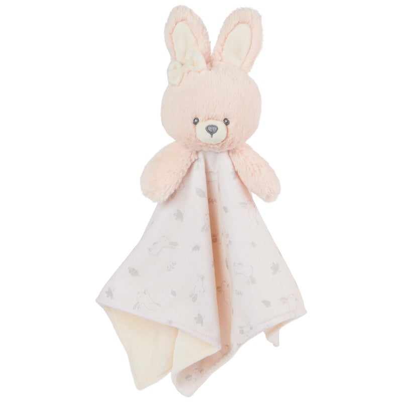 GUND Baby Sustainably Soft Bunny Lovey Stuffed Animal Plush Blanket Made from 100 Recycled Materials for Babies and Newborns PinkCream 10 - Image 2