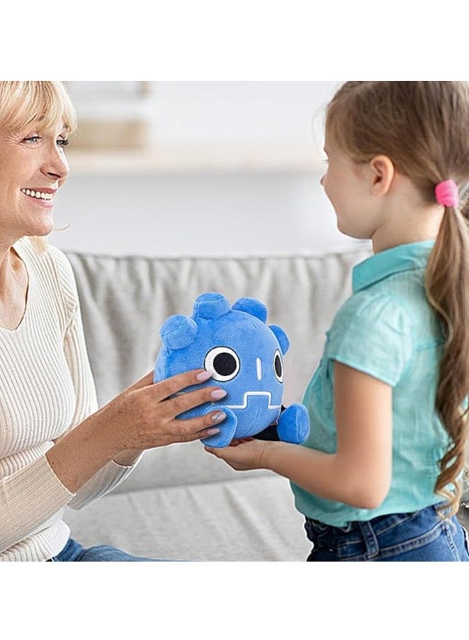 دميات محشوة من نوع Robot، دميات Godot Robot، دميات محشوة من أحرف لعبة من نوع كرتوني ناعم، لعبة وسادة محشوة بروح Robot، دميات محشوة بيضاء من نوع Robot، دميات لطيفة من نوع Robots. - Image 3