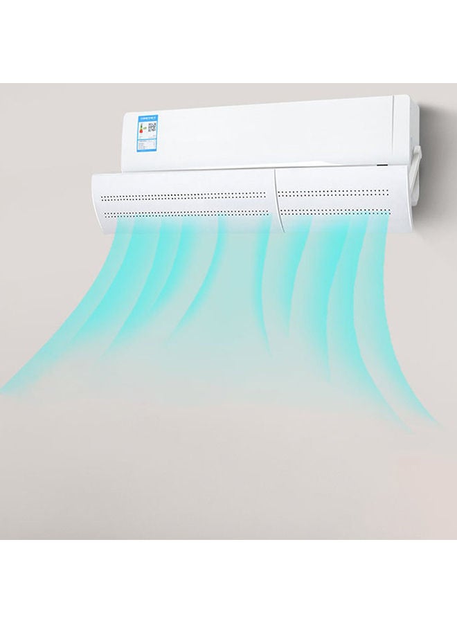 Anti-Direct Blowing Split Air Conditioner Deflector YY10592901 White - Image 2