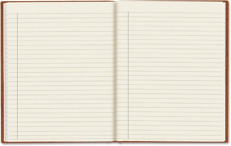 Rediform Blueline A8005 Da Vinci Notebook College Rule 9 1/4 x 7 1/4 Cream 75 Sheets - Image 2