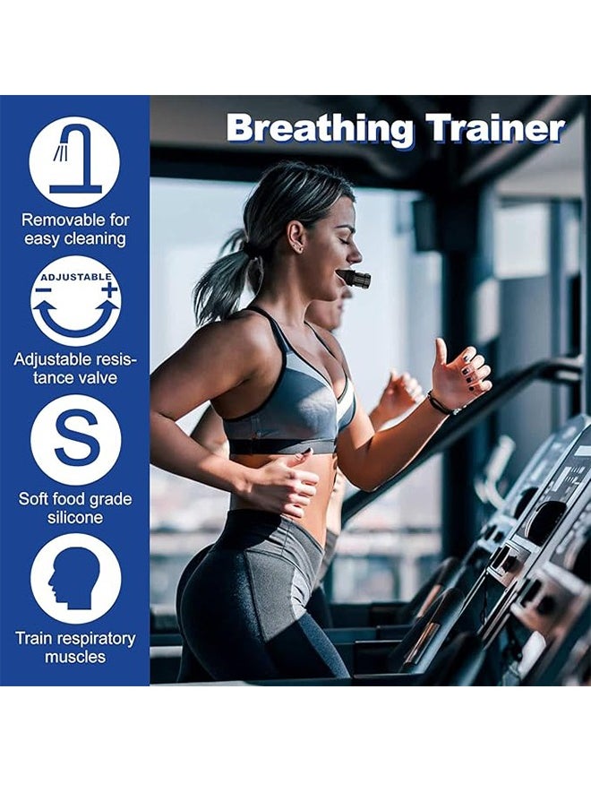 Generic Breathing Trainer, Portable Lung Trainer, Bsistance Trainer, For Oral And Muscle Training, Daily Fitness Training, Easy To Clean Design  - Image 5