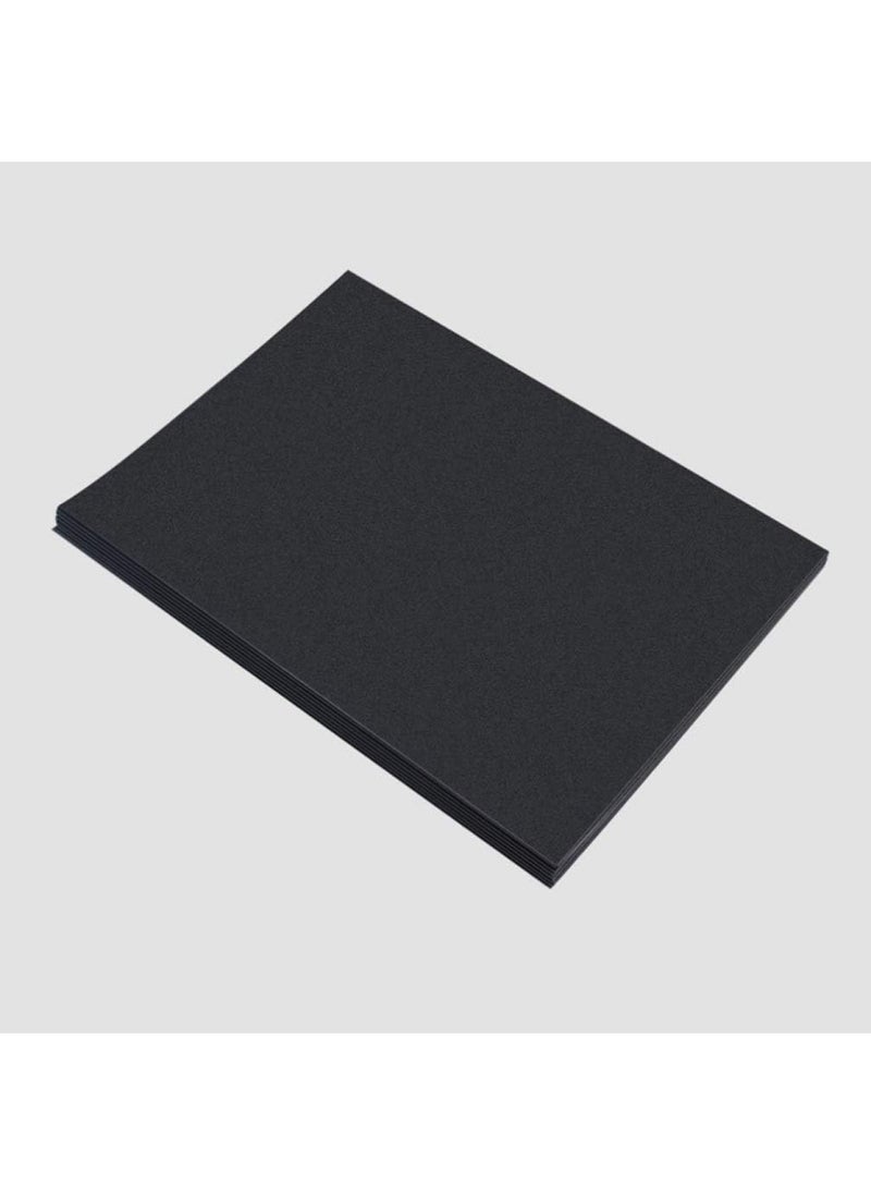 BPA - 50 Sheets A3 Scrapbook Black Paper Blank Page Black Inside Pages Chipboard for Scrapbook Photo Album DIY Photo Book Notebook - Image 1