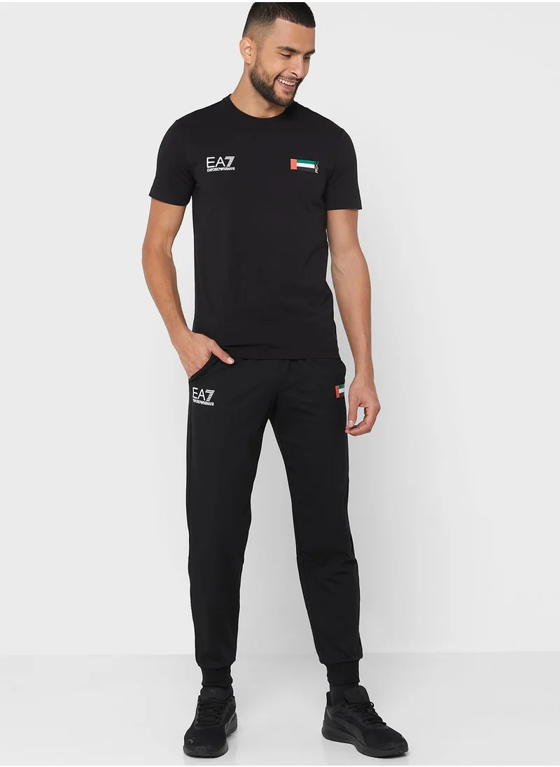 EA7 Emporio Armani Logo Sweatpants