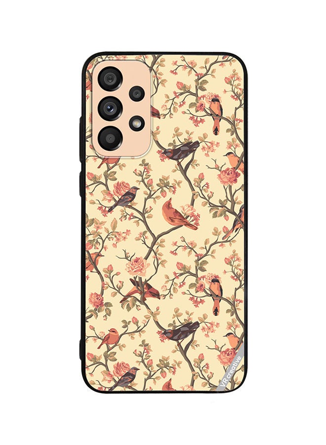 VR CREATIVE Protective Case Cover For Samsung Galaxy A53 5G Birds Sitting On A Tree Design Multicolour - Image 1