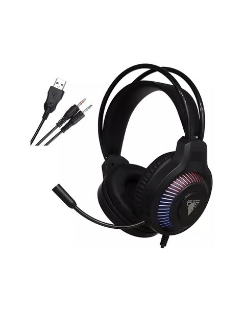 GH-558 RGB Gaming Headset, 7.1 Surround Sound PS4 Headset with Microphone, For Games