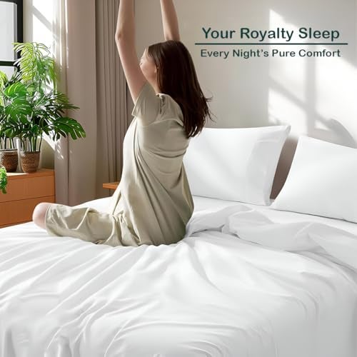Bhoomi Impex Queen Size Microfiber Bedsheet Including Pillow Cover – Ultra-Soft Plain White Solid 90x102 Inch, for Home, Hotel, Resort & Guest House - Image 5