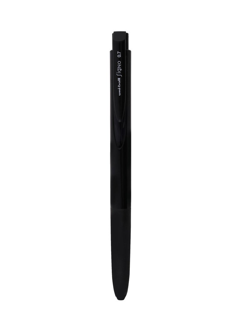Uniball 1-Piece Signo Rollerball Pen 0.7mm Tip Black Ink  - Image 1