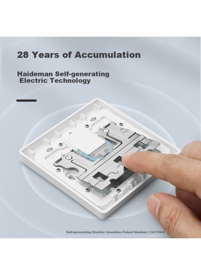 Advent Fh861 Transmitter Wireless Doorbell Self-powered Single Button - Image 3