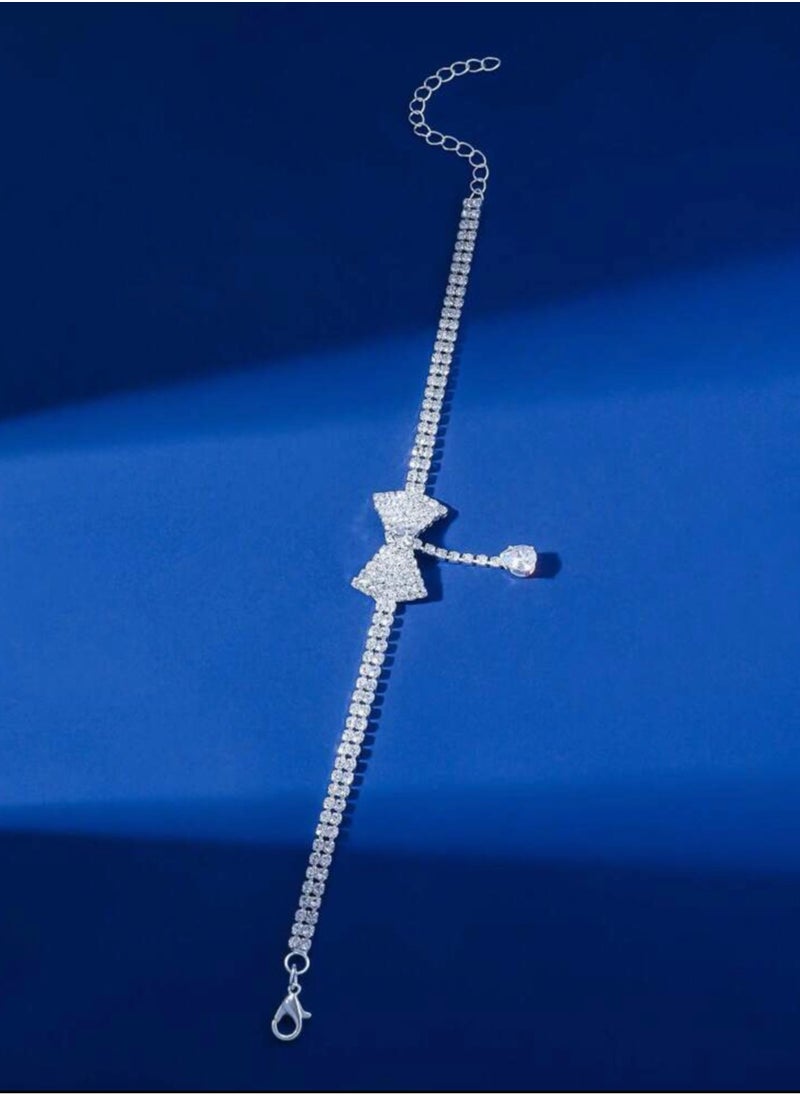 Equal - Stylish & Elegant Anklet For Women Cubic Zirconia - Image 1