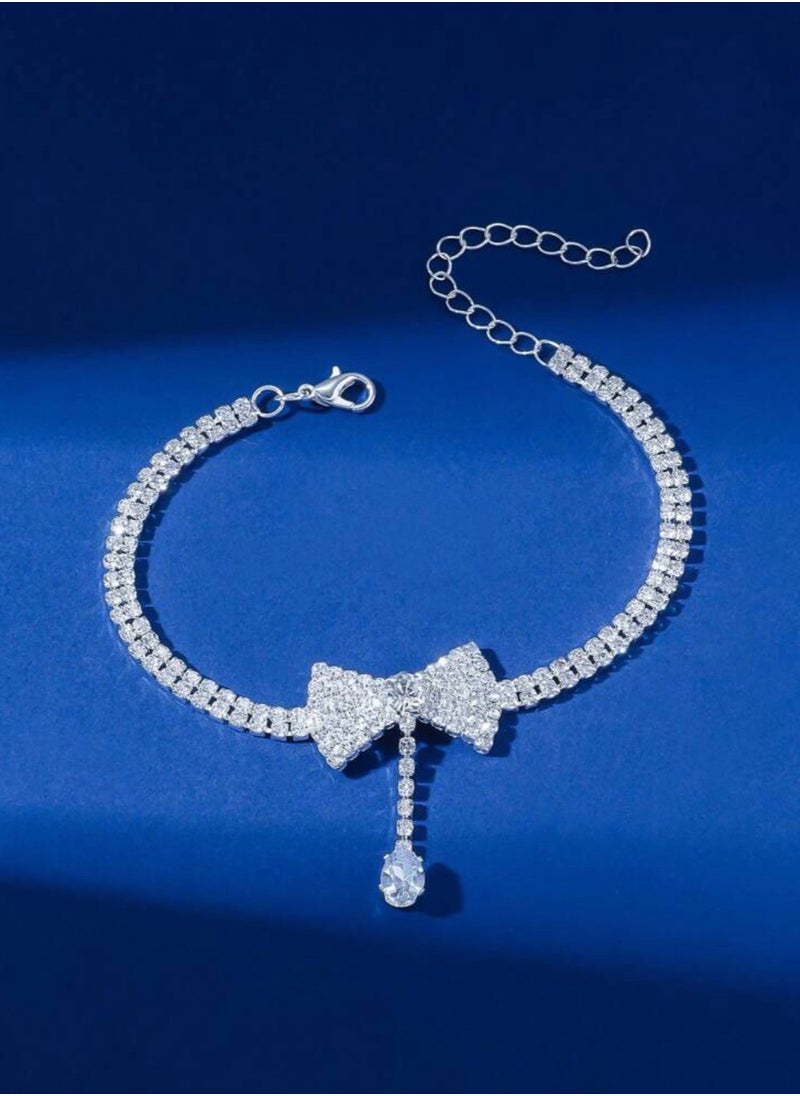 Equal - Stylish & Elegant Anklet For Women Cubic Zirconia - Image 1