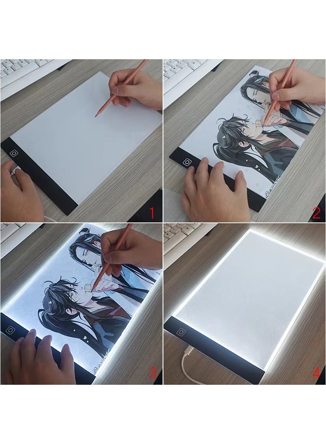Beauenty Leadigol Led Drawing Copy Pad A4 Painting Toy Transparent LED - Image 2