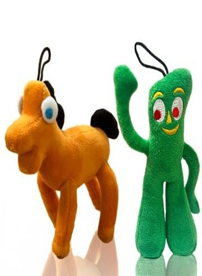 Multipet Gumby Dog Toy Size:Pack of 2 (6", Gumby & Pokey) - Image 1