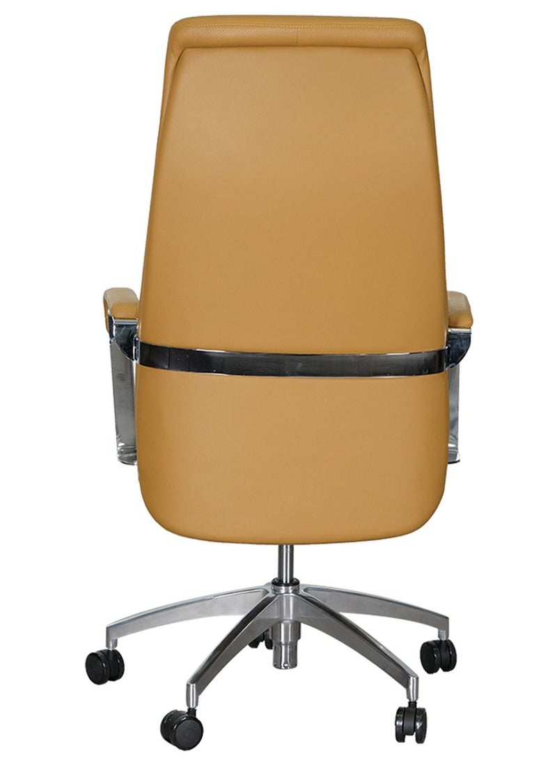 HUIMEI Huimei 1601-A High Back Office Chair Brown Color  - Image 3