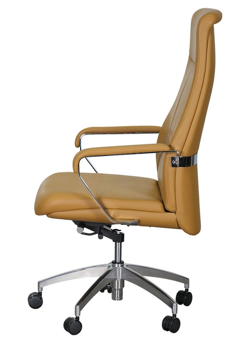 HUIMEI Huimei 1601-A High Back Office Chair Brown Color  - Image 2