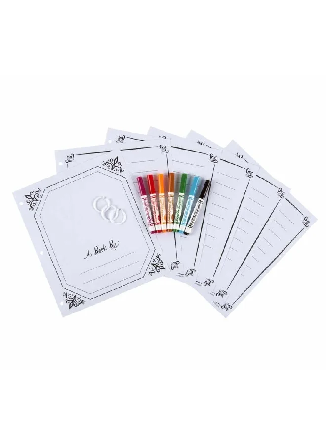 Crayola A Princess Fairytale Create Own Storybook Set Multicolour 30.32 x 22.86 x 1.9 cm CRA0427500000