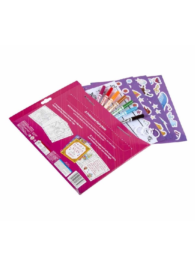 كرايولا مجموعة كتاب قصة أميرة خيالية من صنع يديك متعددة الألوان - Image 4