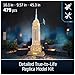 4D Build Architect Series Empire State Building 3D Model Kit with LED Lights Desk Dcor Adult Puzzles Building Toys 3D Puzzles for Adults  Teens 479 Pieces for Ages 12  Up - Image 4